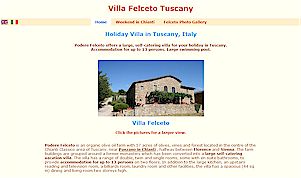 Villa Felceto Tuscany