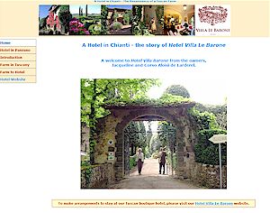 Villa Le Barone Hotel in Chianti