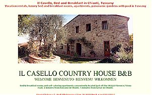 Il Casello Bed & Breakfast rooms at Panzano in Chianti