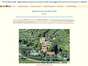 Casa Mezzuola vacation apartments in Chianti