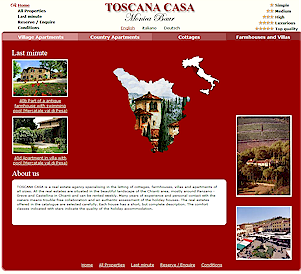 Toscana Casa vacation rentals in Tuscany