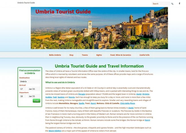 Umbria Tourist Guide